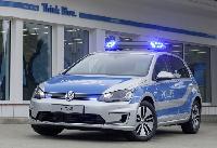 Zdj. VW E-Gollf dla policji, mat. prasowy 